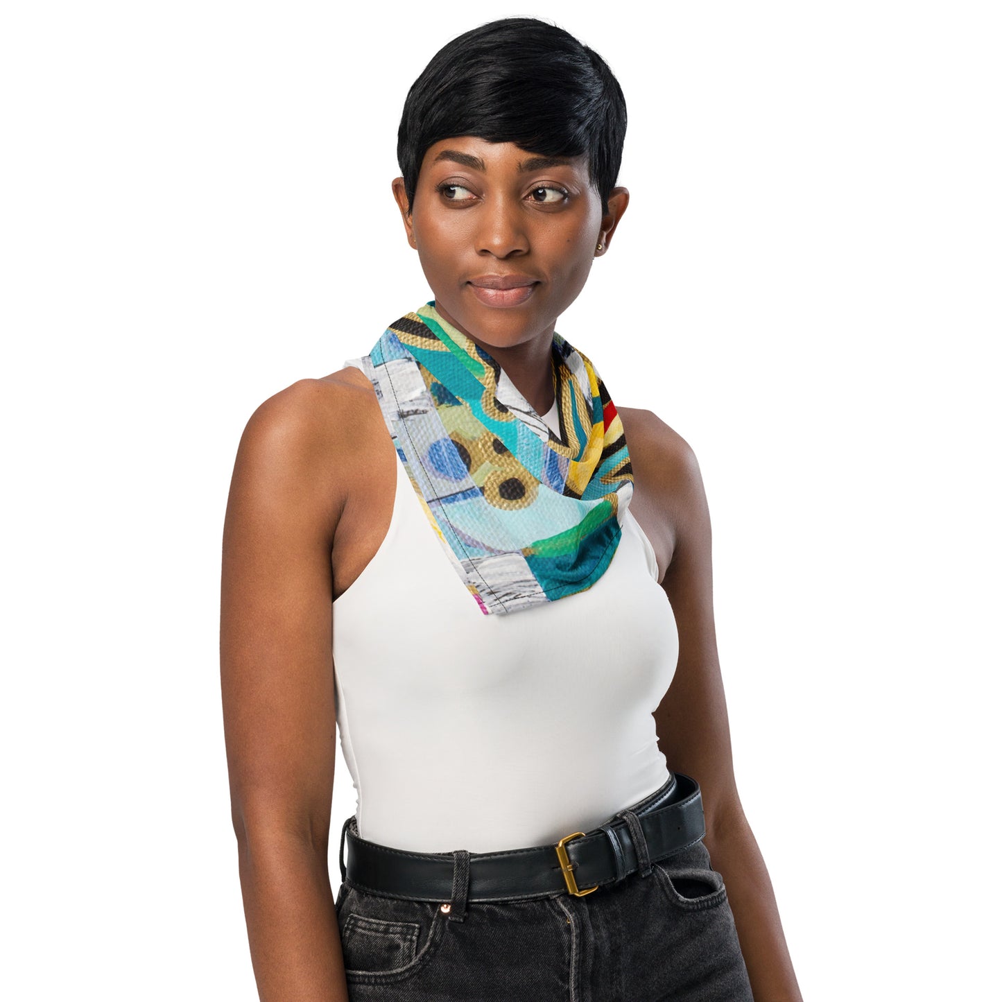 Dog & People Bandana "Sea Birch"