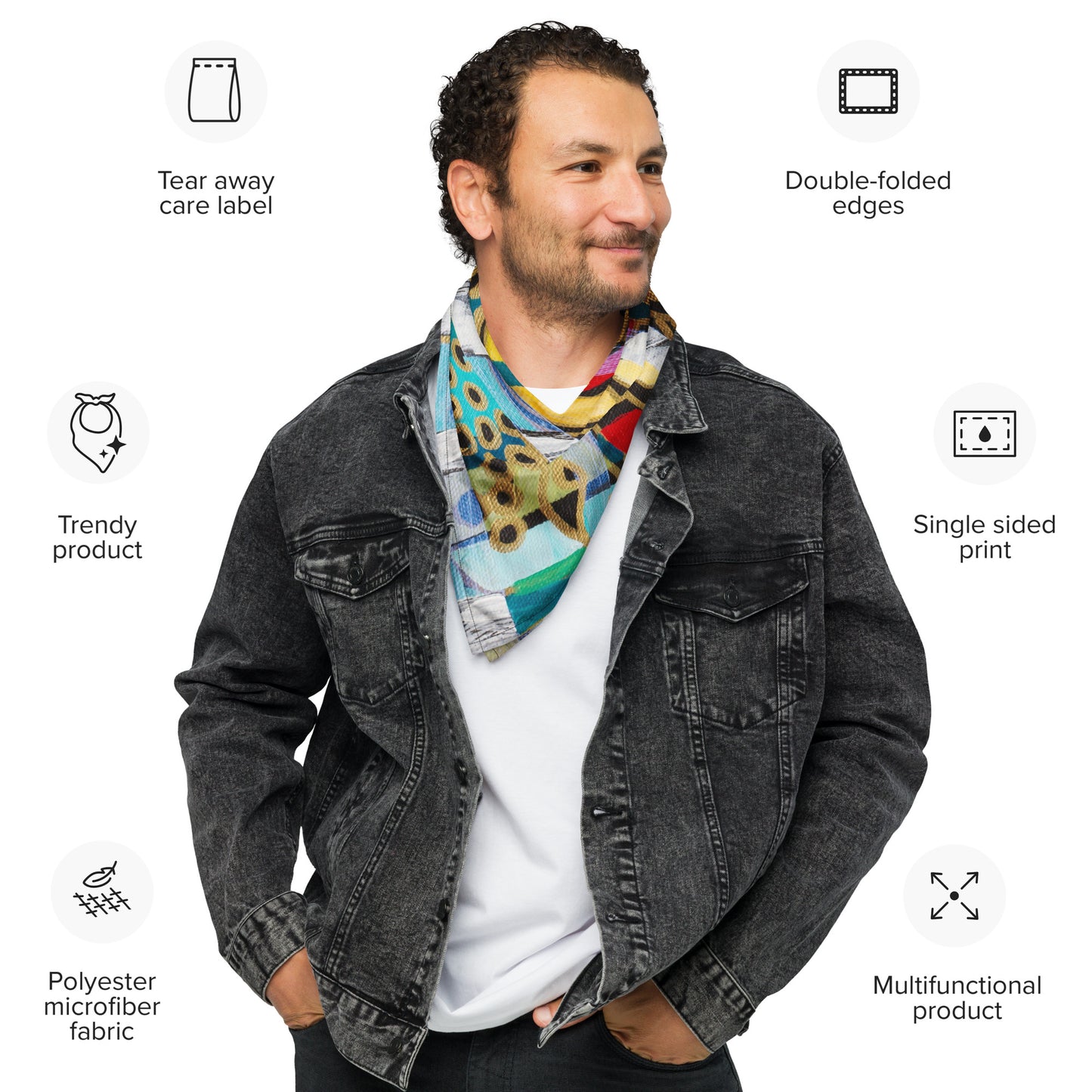 Dog & People Bandana "Sea Birch"