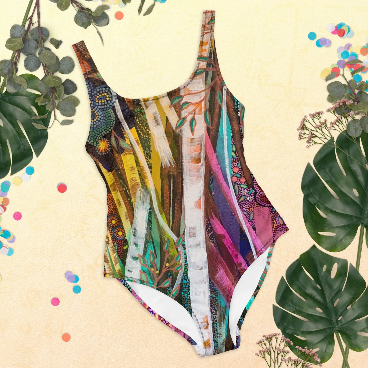 One-Piece Swimsuit "Metis Burst"