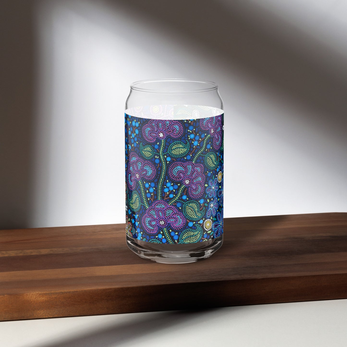 Can-shaped glass "Seeds & Berries"