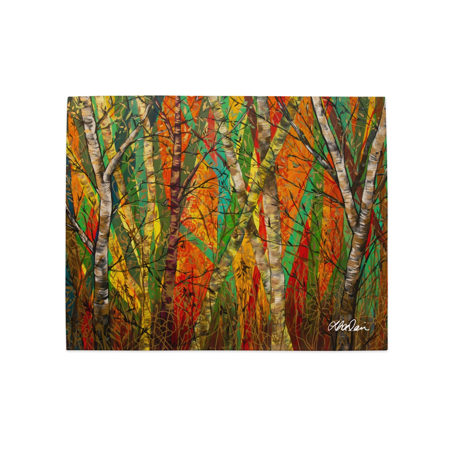 Placemat Set of 4 "Lost Forest"