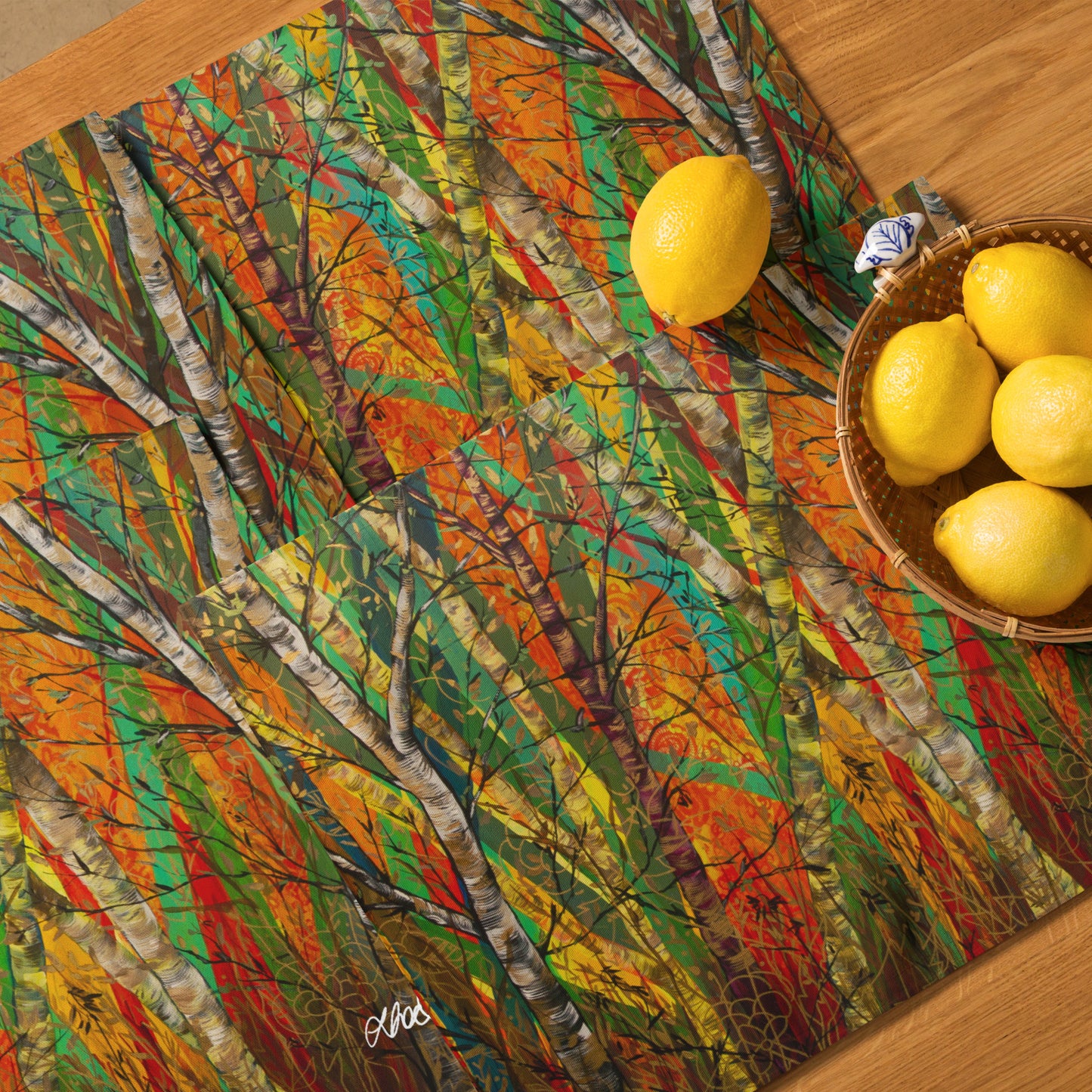 Placemat Set of 4 "Lost Forest"