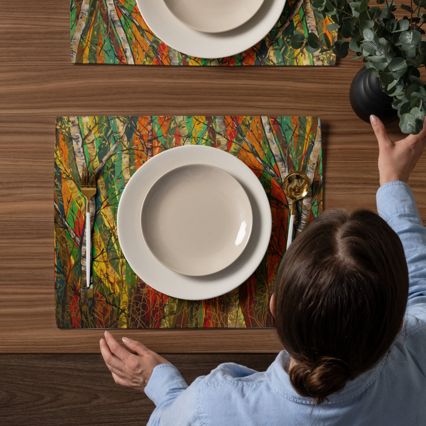 Placemat Set of 4 "Lost Forest"
